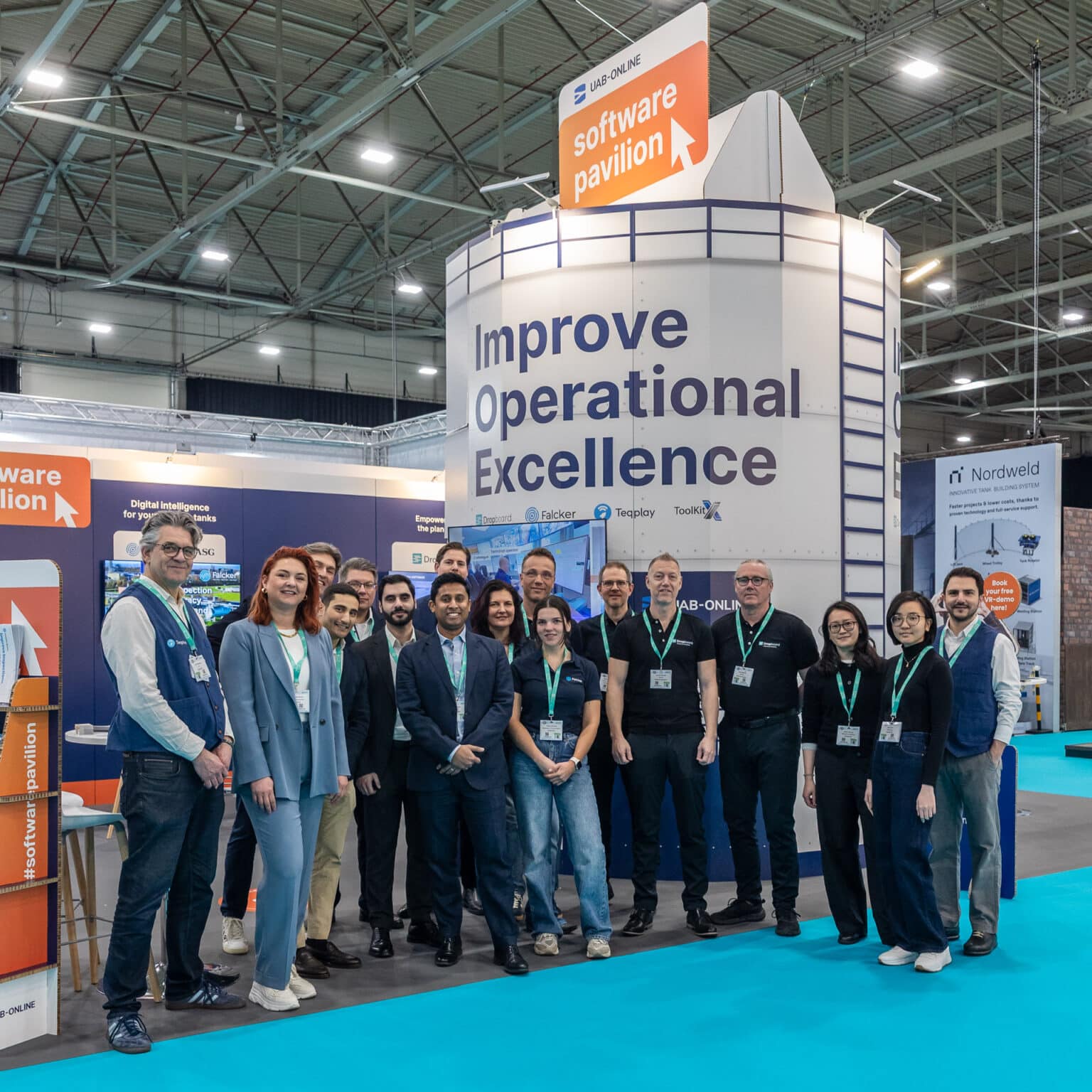 Falcker at the StocExpo Software Pavilion